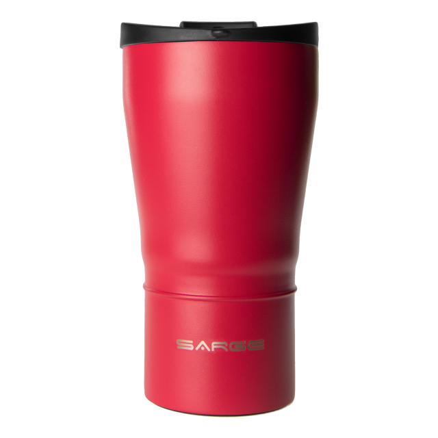 24oz Red Flip Lid Tumbler