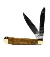 SCOUT – LARGE ZEBRAWOOD 2 BLADE TRAPPER